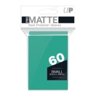 Ultra-Pro-60-Small-Matte-Deck-Protector-Sleeves-Aqua